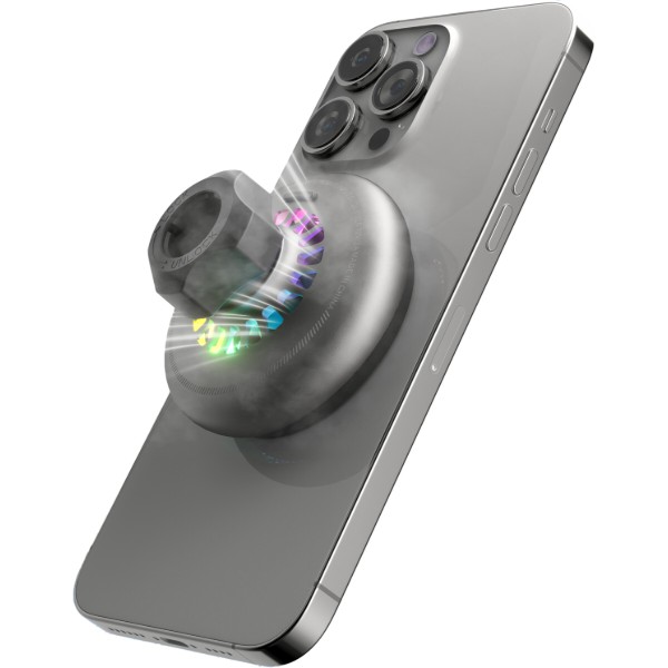 Фото - Автотримач з бездротовою зарядкою Proove IceCore QI2 15W Gray (WHIC15002003)